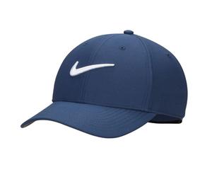 (S, Navy/White) Nike Unisex Adult Swoosh Baseball Cap