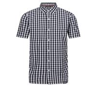Regatta Mens Denmoor Checked Shirt - Navy/White - Navy/White - S