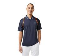 (S, Night Blue) Lacoste Mens Contrast Detail Polo Shirt