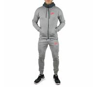Nike Air Mens Fleece Tracksuit Full Set Grey - Size Small