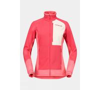 S Norrona Womens Lofoten Warm2 Fleece Jacket Mid Pink Size