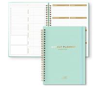 S&O Best Week Ever Undated Weekly Planner - Goal Journal to Your Life - 52 Week Undated Logbook- To Do List Scheduler- Habit Tracker Planner - Calendar Notebook Appointment Guide- 6x8.25"