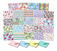 S&O Blank Cards for All Occasions in One Box Set - Blank Notecards with Envelopes for Handwritten Messages - All Occasion Tags Assortment Box with Covers - 24 Vibrant Letter Slips and Envelopes Pack