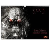 S.O.D. - Skulls Of Death Vol. II - Totenkopf Artworks UK-Version (Wall Calendar 2026 DIN A3 Landscape), CALVENDO 12 Month Wall Calendar