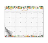 S&O Fruity Magnetic Fridge Calendar from July 2025-Dec 2026 - Tear-Off Refrigerator Calendar to Track Events & Appointments - 18 Month Magnetic Planner for Fridge for Easy Planning - 8"x10" in.