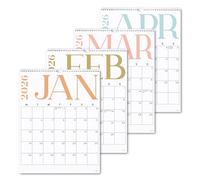S&O Modern Vertical Wall Calendar from January 2026-June 2027 - Tear-Off Monthly Calendar - 18 Month Academic Wall Planner - Hanging Organizer to Track Anniversaries & Appointments - 13.5"x10.5”in