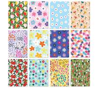 S&O Notebook Journal Set of 24 with 12 Unique Designs - Brightly Colored 3.5x5" Mini Pocketbook That Fit Anywhere - Durable Pocket Diary Set - Register & Writing Pads - Notebooks Bulk