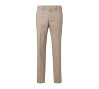 s.O Pure Suit Trousers with Fine Weave Structure, Light Beige, 3 Years