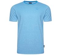 (S, Ocean Blue) Bench Mens Malen Crew Neck Short Sleeve T Shirt Tee Top