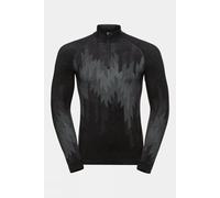 Odlo - Thermal underwear/base layers - BL Top Turtle Neck L/S Half Zip Kinship Black Melange for Men Black S
