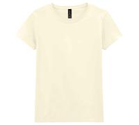 (S, Off White) Gildan Womens/Ladies Heavy T-Shirt