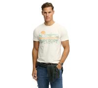 Superdry T shirt Outdoors Mountain Rlxd Tee in White EU S