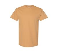 (S, Old Gold) Gildan Mens Heavy Cotton T-Shirt