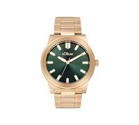 s.Oliver 2037713 Men's Watch Stainless Steel Gold