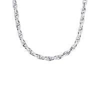 s.Oliver 2040618 Men's Necklace Stainless Steel 50 + 5 cm Silver Gift Idea Comes in Jewellery Gift Box