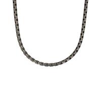 s.Oliver 2040621 Men's Necklace Stainless Steel 50 + 5 cm Grey Gift Idea Gift Boxed