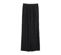 s.Oliver 2179148 Women's Long Linen Mix Trousers, Black, 16