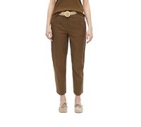s.Oliver 2179198 Women's Ankle Trousers with Belt, Brown, 20