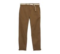 s.Oliver 2183293 Women's Chino Trousers with Belt, Brown, 16
