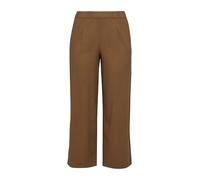 s.Oliver 2183496 Women's Long Linen Mix Trousers, Brown, 22