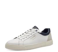 s.Oliver 5-13604-43 Men's Low Trainers, White Navy, 10 UK