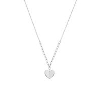 s.Oliver 925 Sterling Silver Heart Pendant Necklace 42 + 3 cm Silver in Gift Box 2040589