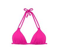 S. Oliver Adjustable Double Strap Triangle Bikini Top Pink