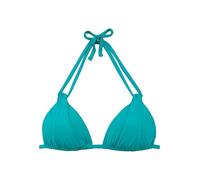 S. Oliver Adjustable Double Strap Triangle Bikini Top Turquoise
