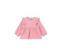 s.Oliver Baby Girls Blouses, Long Sleeves, Pink, 9-12 Months