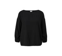 s.Oliver BLACK LABEL Loose fit Blouse with 3/4 Sleeves, Black, 8