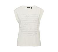 s.Oliver BLACK LABEL Women's 2171314 T-Shirt, Ecru, 10