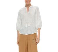 s.Oliver BLACK LABEL Women's 2148287 Blouse 3/4 Sleeves, Ecru, 10