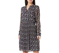 s.Oliver BLACK LABEL Women's 10.2.20.20.200.2126282 Dress Short, Black 9999, 16
