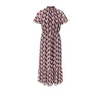 s.Oliver BLACK LABEL Women's 2141549 Maxi Dress with All-Over Print, 12 Black