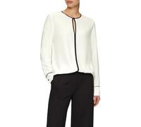 s.Oliver BLACK LABEL Women's 2158545 Blouse with Contrast Details, 200, 40