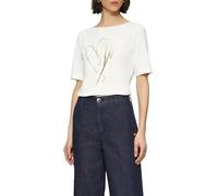 s.Oliver BLACK LABEL Women's 2159641 T-Shirt, Ecru, 8