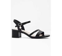 s.Oliver Block Heeled Sandals Black