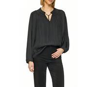 s.Oliver BLACK LABEL Women's 2158627 Tunic Blouse with Ruffle Details, 16 Black