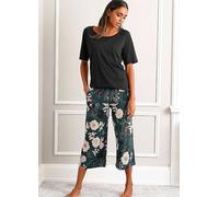 s.Oliver Bodywear Capri Pyjamas Black