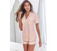 S.Oliver Bodywear Short Pyjamas Light Pink Stripe