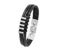s.Oliver Bracelet Men Arm jewelry, 20+2 cm, Multicolor, Comes in jewelry gift box, 9025510