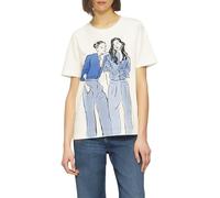 s.Oliver Casual Cotton T-Shirt with Front Print, 02e0, 8