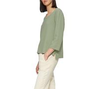 s.Oliver Casual Textured 3/4 Sleeve Sweatshirt, sage Green, 12