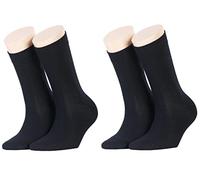 s.Oliver Classic Women's Socks Pack of 4 - Blue - One Size