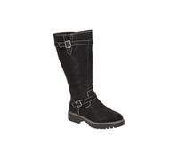 s.Oliver Damen Hohe Stiefel ohne Absatz Kniehoch Blockabsatz