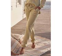 s.Oliver Elasticated Waist Ribbed Straight Leg Joggers Pistachio