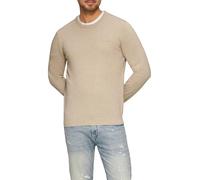 s.Oliver Embroidered Logo Knitted Jumper Brown