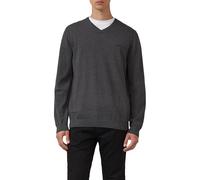 s.Oliver Embroidered Logo Knitted Jumper, Darkgray, XL