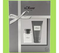 S.oliver Gift Set for Him 1 Duo Set = 1 x 30ml Edt Spray + 1 x 75ml Shower Gel