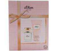 sOliver Womens-fragrances For-HerDuo Set Eau de Toiltte Spray 30 ml + Luxury Shower Gel 75 ml